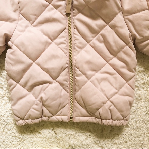 NWT H&M Pink Quilted Puffer - Picture 3 of 5